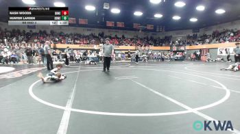 46 lbs Rr Rnd 3 - Nash Woods, Duncan Demon Wrestling vs Hunter Larsen, Blue Devil Wrestling Club