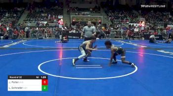 80 lbs Prelims - Josiah Puller, US Strong vs Levi Schrader, Victory Wrestling