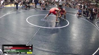 163 lbs Cons. Round 2 - Todd Suko, Brawlers WC vs Michael Perez, Firebaugh HS Wrestling Club