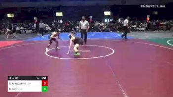 88 lbs Quarterfinal - Ben Krawczenko, Lions WC vs Riley Lord, Tucson Pride