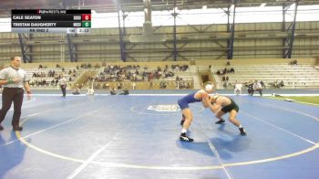 133A lbs Rr Rnd 2 - Cale Seaton, Sdsu vs Tristan Daugherty, Ndsu