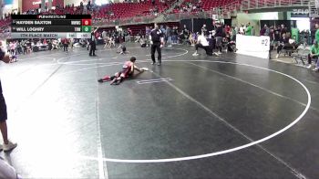 75 lbs 7th Place Match - Hayden Saxton, Weeping Water Wrestling Club vs Will Loghry, The Best Wrestler