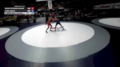 132 lbs Cons. Round 3 - Isaiah Peterson-Moore, Livermore Elite Wrestling Club vs Aden Sierra, Sanger High School Wrestling