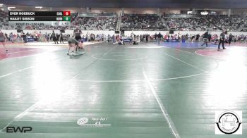 130 lbs Round Of 16 - Ever Roebuck, Coalgate vs Hailey Sisson, Norman North