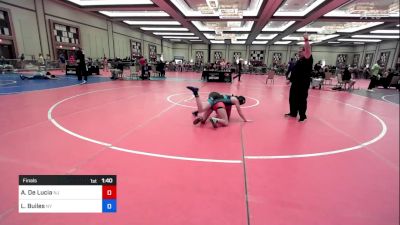 108 lbs Final - Alessia De Lucia, Nj vs Laila Builes, Ny