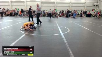 68 lbs Round 1 (6 Team) - Bennett Kocher, South Hills vs Easton Ginn, Neighborhood WC