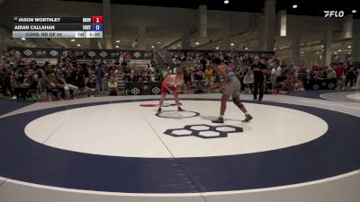 70 kg Cons. Rd Of 64 - Jason Worthley, Brunson UVRTC vs Aidan Callahan, Chadron State
