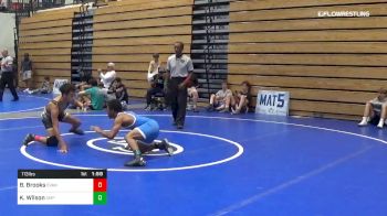 113 lbs Round Of 16 - Blake Brooks, Evans High School vs Kristopher Wilson, CMP Wrestling