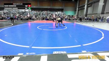 120 lbs Consi Of 16 #2 - Nash Johnston, Timpanogos Wrestling vs Fernando Sierra, OKC Saints Wrestling