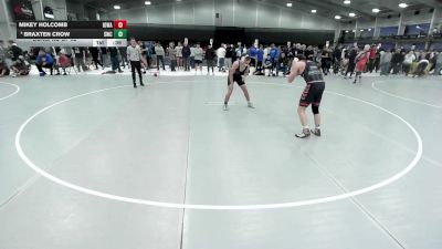 175 lbs Cons. Rd Of 32 - Mikey Holcomb, Iowa vs Braxten Crow, Sheridan Wrestling Club