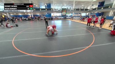 215 lbs Cons. Round 3 - Rodney Mcneel, All American TC vs Julian Burgett, Unattached