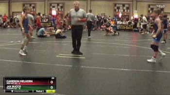 91 lbs Round 4 (6 Team) - Jax Bucco, Triumph WC vs Cameron Melhorn, Ride Out WC