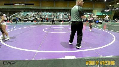 127 lbs 2nd Place - Genesis Chavez, CPA Wrestling vs Bryleigh Delis, THRESHOLD WRESTLING CLUB