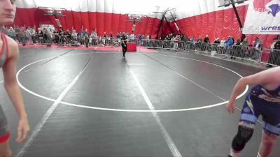 113 lbs Champ. Round 2 - Hunter Wrhel, Evansville High School Wrestling vs Bryce Madden, Sarbacker Wrestling Acadamy