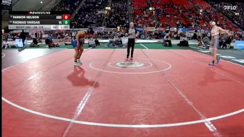 3A 175 lbs Cons. Round 2 - Thomas Vargas, Valley vs Tannon Nelson, Aberdeen