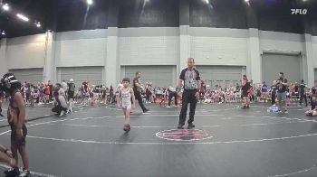 44 lbs Round 7 (8 Team) - Jude Montoya, Takedown Elite vs Kyrie Ewing, Rising Kingz