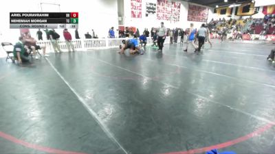 285 lbs Cons. Round 4 - Nehemiah Morgan, Temescal Canyon vs Ariel Pouravrahim, Beverly Hills