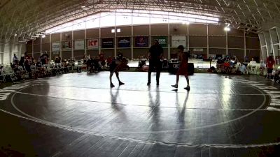 94 lbs Rylan Sandoval, Oklahoma Outlaws Blue vs Kruz Keller, Iowa Red