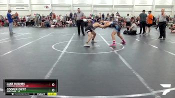 150 lbs Finals (2 Team) - Cooper Dietz, Kiski Pride vs Jake Hughes, Carolina Brawlers