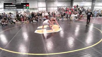 132 lbs Quarterfinal - Trace Eldridge, Cheyenne East vs Luke Carbone, Highlands Ranch