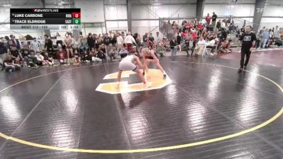 132 lbs Quarterfinal - Trace Eldridge, Cheyenne East vs Luke Carbone, Highlands Ranch