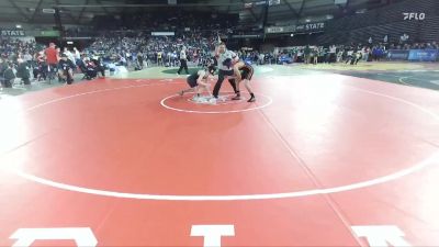 Boys 1B/2B 120 Champ. Round 1 - Quinten Malone, Freeman vs Adan Gonzalez, Rainier