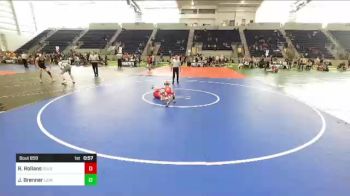 57 lbs Consolation - Ryker Rollans, Gold Rush vs Jett Brenner, Lions WC