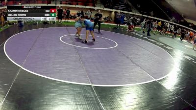 207-235 lbs Champ. Round 1 - Yazmin Robles, Idaho vs Lillian Edwin, Hawaii
