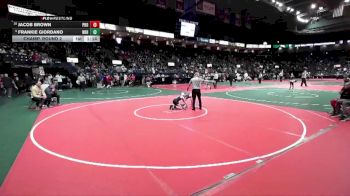 80 lbs Champ. Round 2 - Frankie Giordano, NBHA vs Jacob Brown, PROA