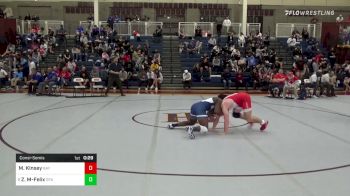 170 lbs Consolation - Michael Kinsey, Baylor School vs Zahir McLean-Felix, Green Farms Academy