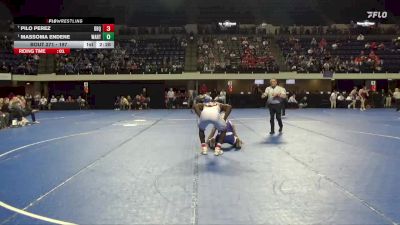 197 lbs 1st Place Match - Massoma Endene, Wartburg vs Pilo Perez, University Of Dubuque