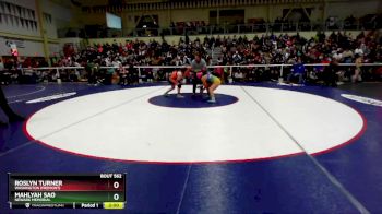 145 (147) Quarterfinal - Mahlyah Sao, Newark Memorial vs Roslyn Turner, Washington (Fremont)