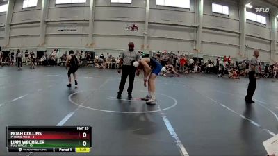 120 lbs Round 1 (6 Team) - Noah Collins, Phoenix WC 2 vs Liam Wechsler, Full Circle