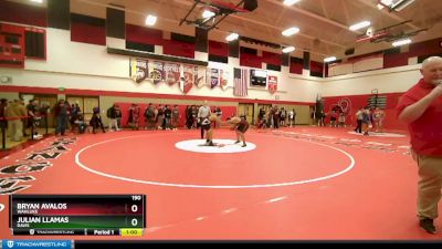 190 lbs Cons. Round 2 - Julian Llamas, Davis vs Bryan Avalos, Wahluke