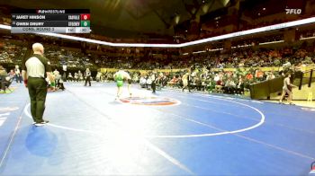 138 Class 2 lbs Cons. Round 3 - Owen Drury, Ste. Genevieve vs Jaret Hinson, Cassville