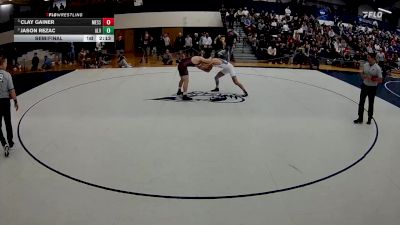 157 lbs Semifinal - Clay Gainer, Messiah vs Jason Rezac, Alvernia University