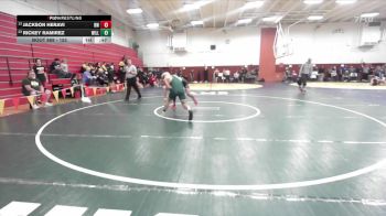 152 lbs Cons. Round 4 - Rickey Ramirez, Willits vs Jackson Heravi, Redwood