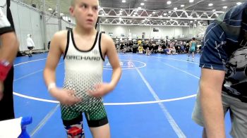 72 lbs Rr Rnd 2 - Kaleb Pollock, Brawler Elite Blue vs Walker Hoffman, Orchard WC