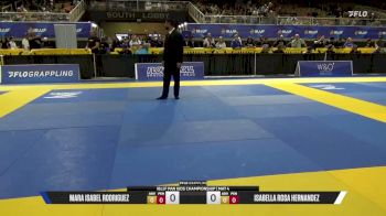 Isabella Rosa Hernandez vs Mara Isabel Rodriguez 2026 Pan Kids Jiu-Jitsu IBJJF Championship