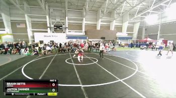 150 lbs Champ. Round 3 - Brahm Betts, Uintah vs Jaxton Danner, Cottonwood