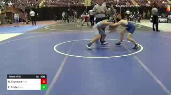 102 lbs Round Of 32 - Nicholas Crousore, PEAK Wrestling vs Elijah Cortez, Gilroy Hawks