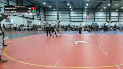 126 lbs Allday - Preston Witt, WAXHAW WRESTLING vs Wyatt Brodt, GROUND UP USA