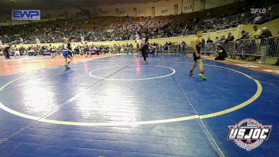 52 lbs Quarterfinal - Noah Brooks, Duncan Demon Wrestling vs Kade Whitenack, Tiger Trained Wrestling