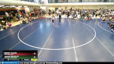 61-64 lbs Round 2 - Anson Bradley, Stallions Wrestling vs Brody Olson, Badlands Elite