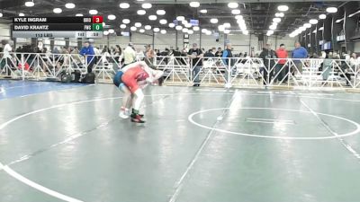 113 lbs Rr Rnd 1 - Kyle Ingram, Ohio Valley Elite - HSB vs David Krantz, Freakztyle Teal - HSB