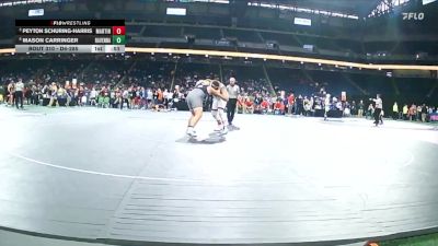 D4-285 lbs Cons. Round 3 - Mason Carringer, Ravenna vs Peyton Schuring-Harris, Martin