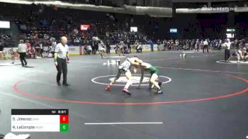 120 lbs 5th Place - Dilyn Jimenez, Union vs Reece LeCompte, Edmonds-Woodway