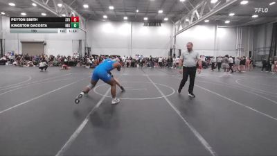 190 lbs Round 3 (4 Team) - Kingston Dacosta, New England Gold vs Peyton Smith, Steller Trained Greedo