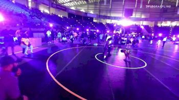 80 lbs Rr Rnd 4 - Madelyn Pena, Junior Viking Wrestling vs Layla Contreras, Gstyle