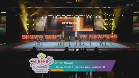 WPTP Hawks [2025 Show Cheer 1 - Jr. Pee Wee - Medium B] 2025 Pop Warner National Cheer & Dance Championship
